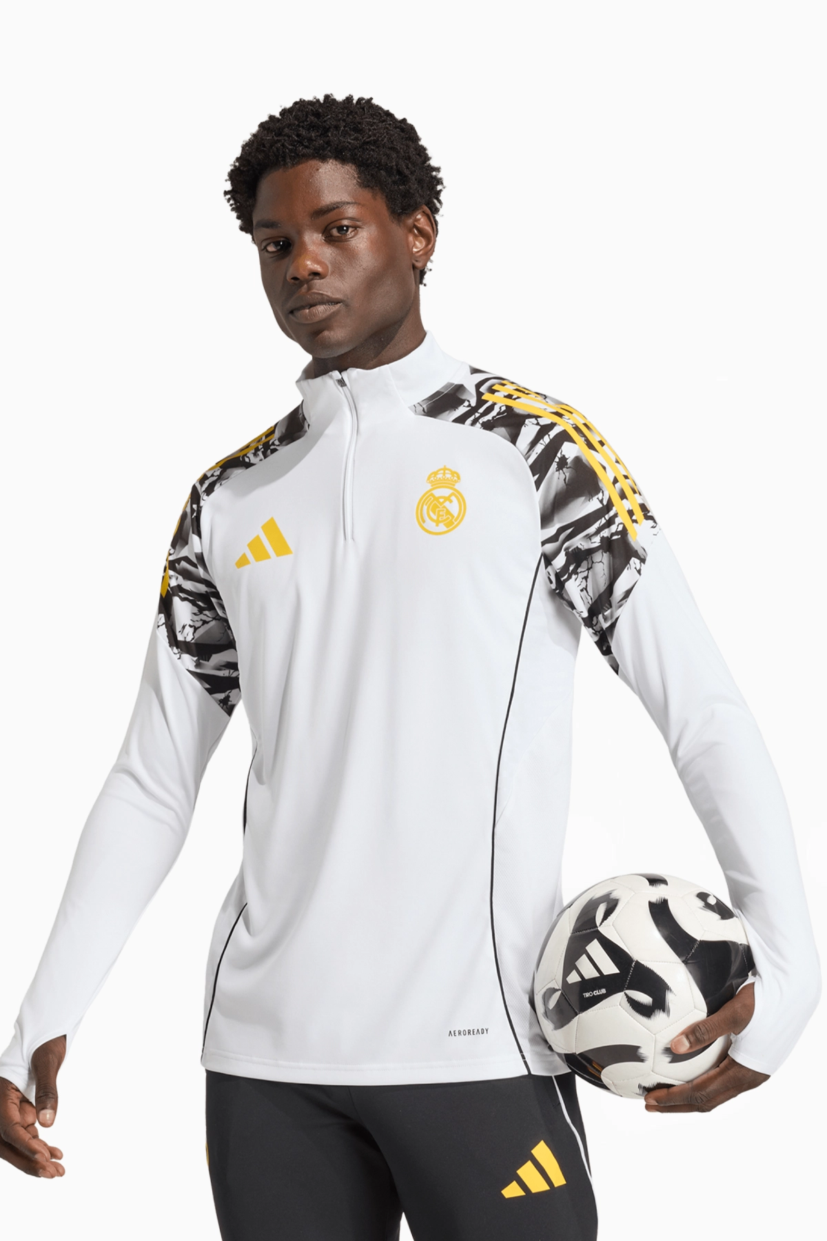 Bluza adidas Real Madryt x Marvel 25/26 Training Competition - Biały