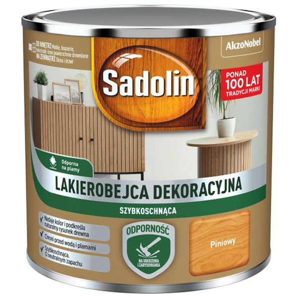 Lakierobejca dekoracyjna Piniowy 0,2L Sadolin