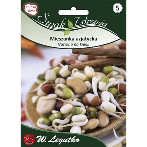 1 szt, Keimsprossen - Asiatische Mischung - Samen: Ilość w opakowaniu: 30 g