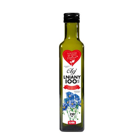 Virde - olej lniany 100%, 250 ml