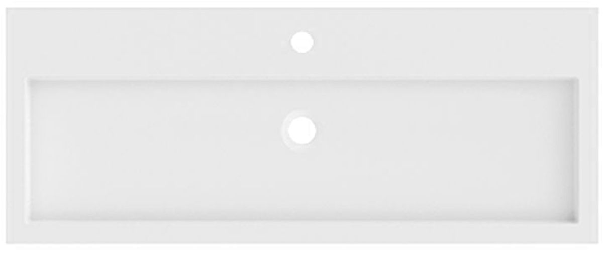 Riho Spring Vow umywalka 100x40 cm meblowa prostokątna biały mat W004008105