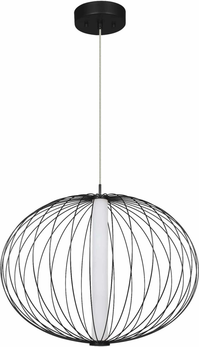 Light Prestige Treviso lampa wisząca 1x18W czarna LP-798/1PSBK