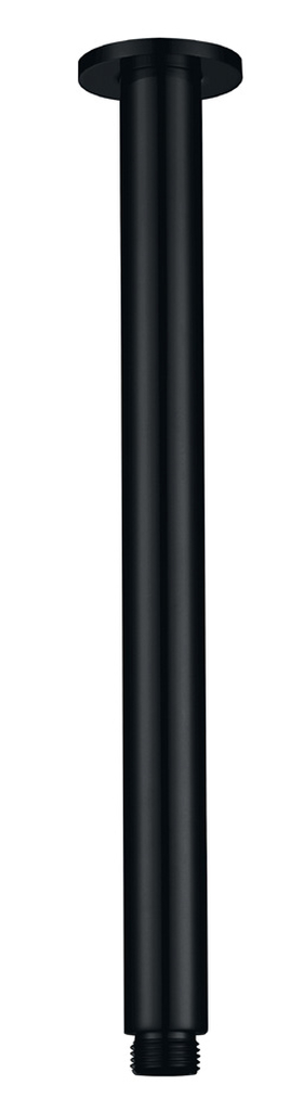 Laveo Rondo ramię deszczownicy 28,4 cm sufitowe czarne NWX750O