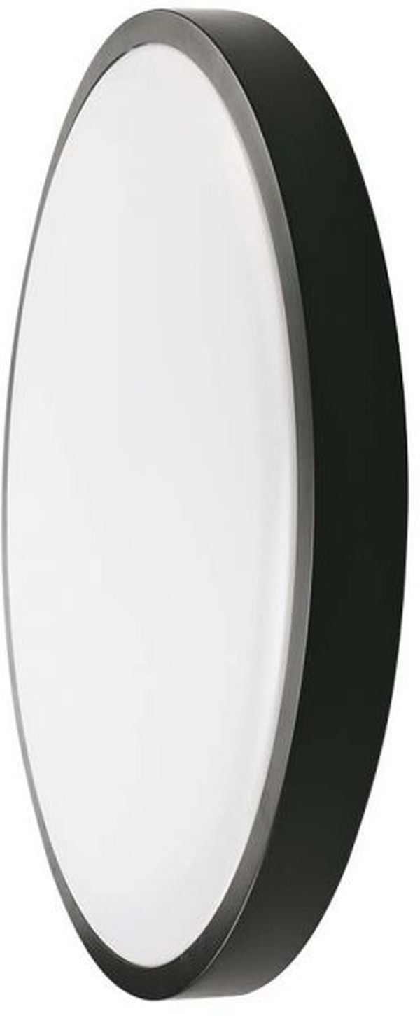 V-TAC plafon 1x24W LED biały/czarny 7638 - Wysyłka w 24h