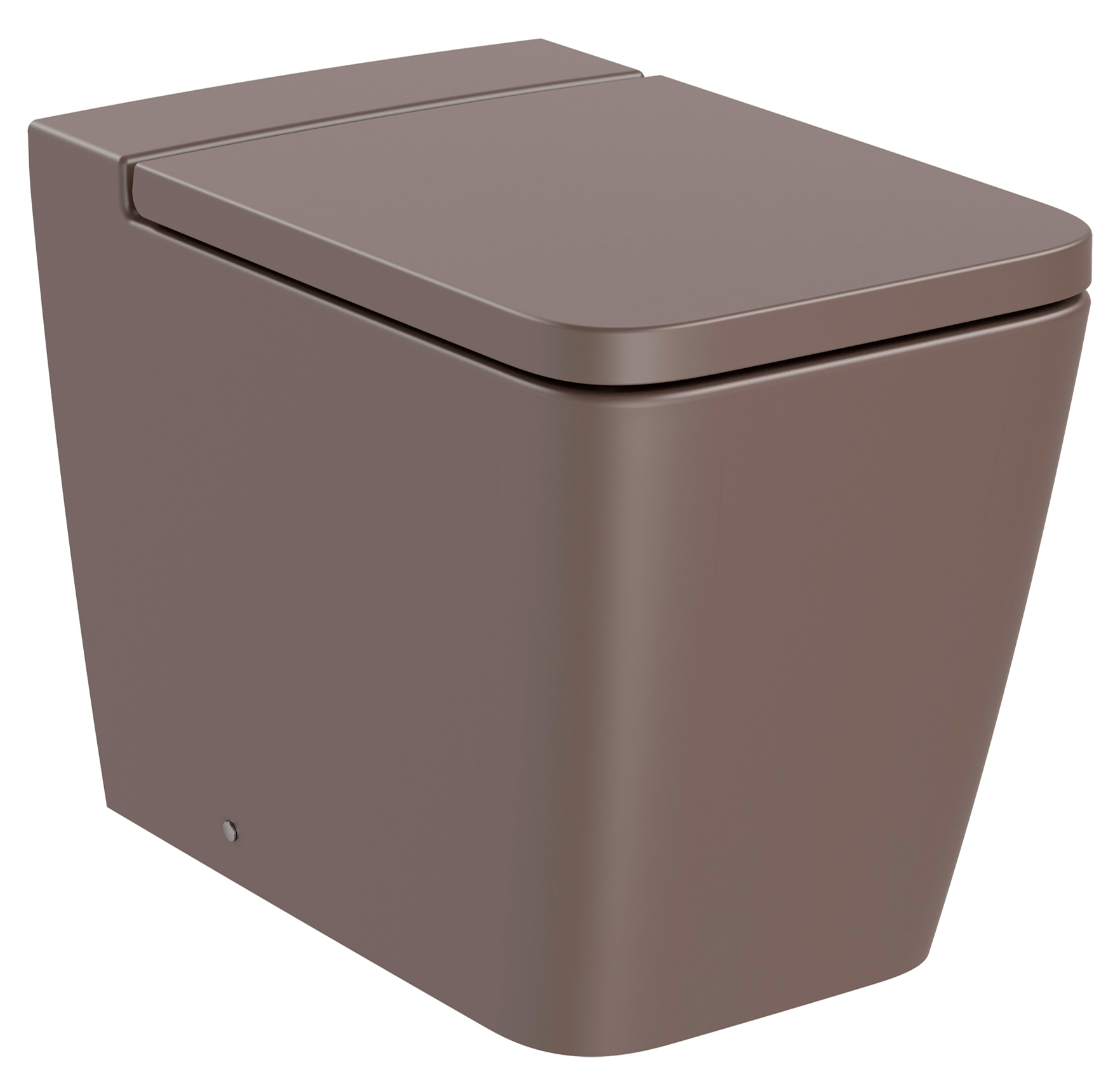 Roca Inspira miska WC stojąca bez kołnierza półmat A347537660