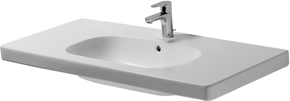 Duravit D-Code umywalka 105x48 cm prostokątna biała 03421000002
