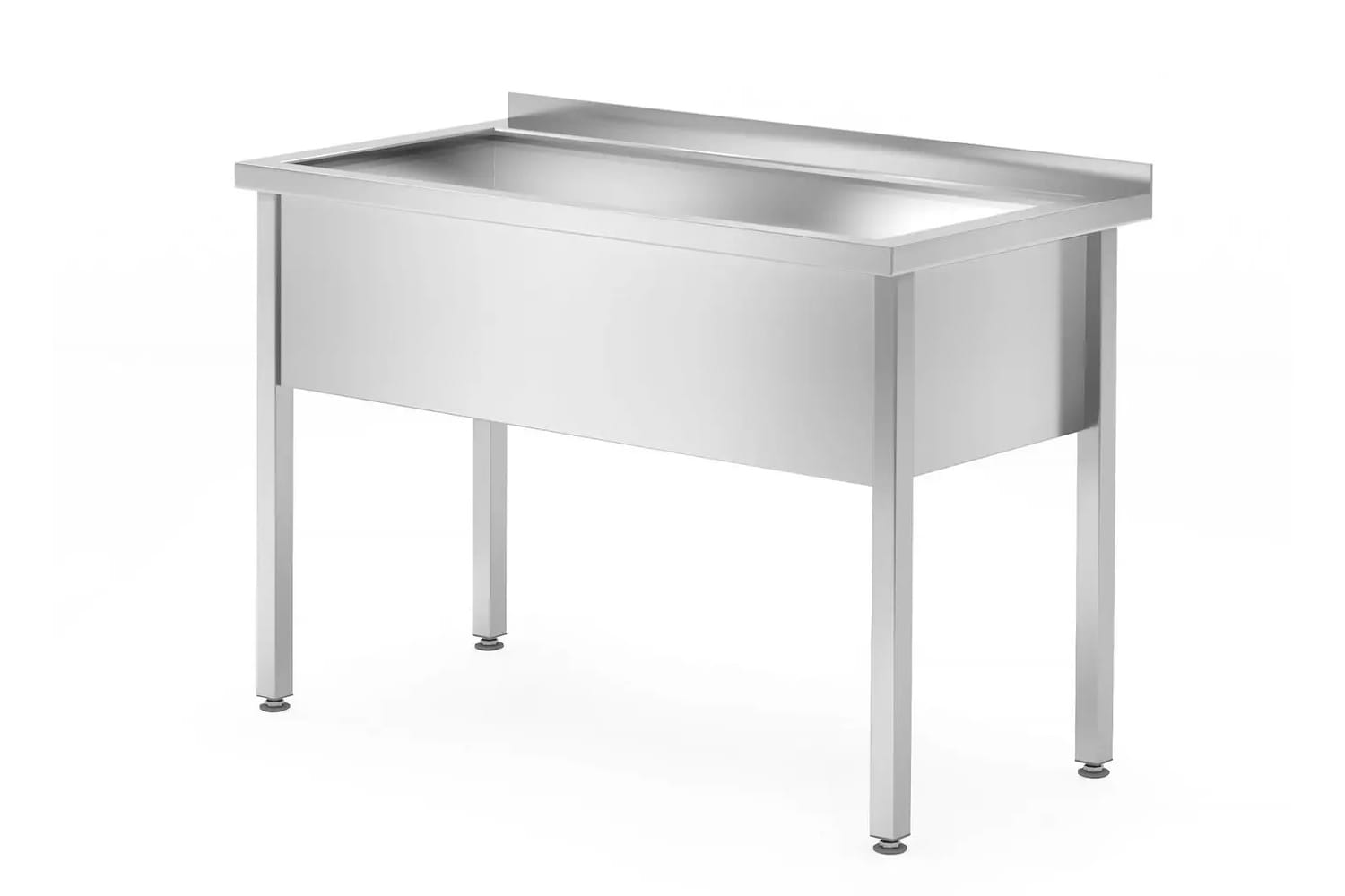 Basen gastronomiczny, zlewozmywak 100x70x85cm z rantem, komora 30 cm | 812860