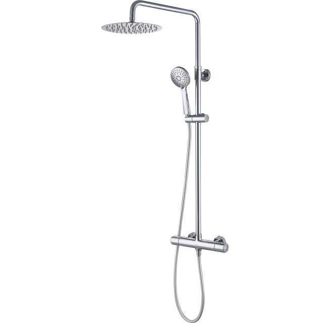 CERSANIT Kolumna natryskowa VERSO z baterią termostatyczną chrom S951