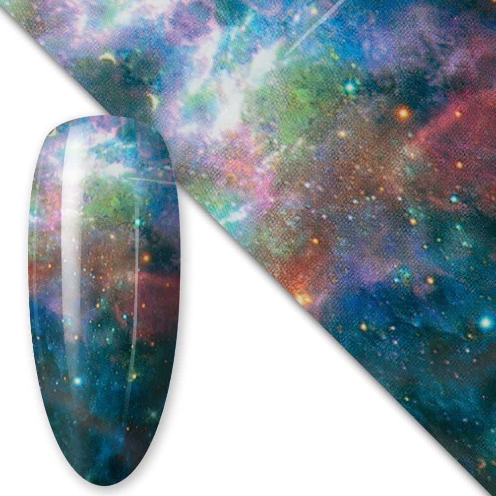 Folia transferowa do paznokci 80 cm Cosmic Nr 7