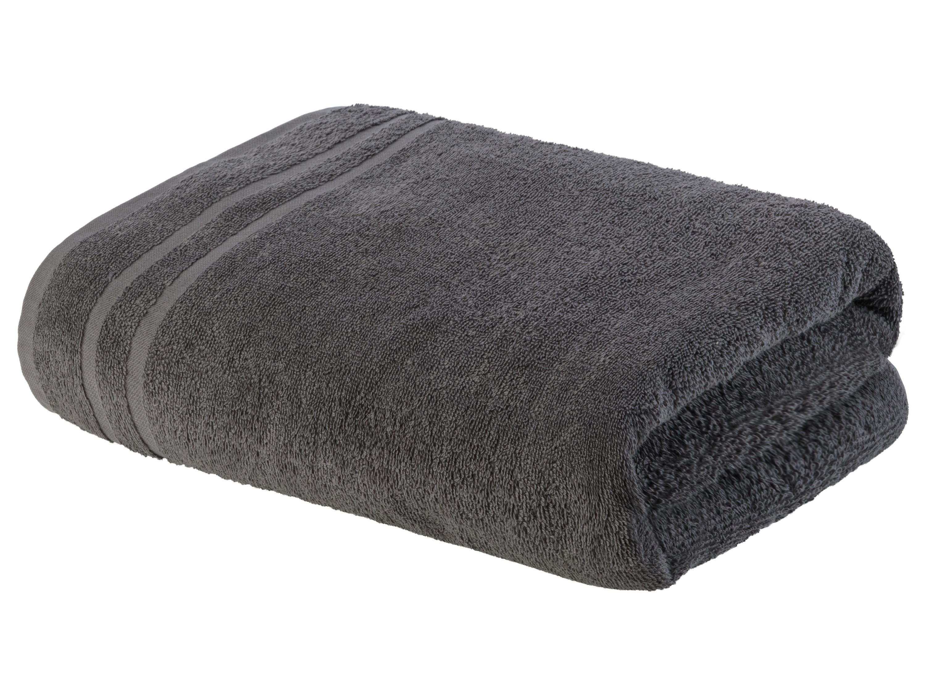 Livarno home Ręcznik frotté, 70 x 140 cm Ciemnoszary