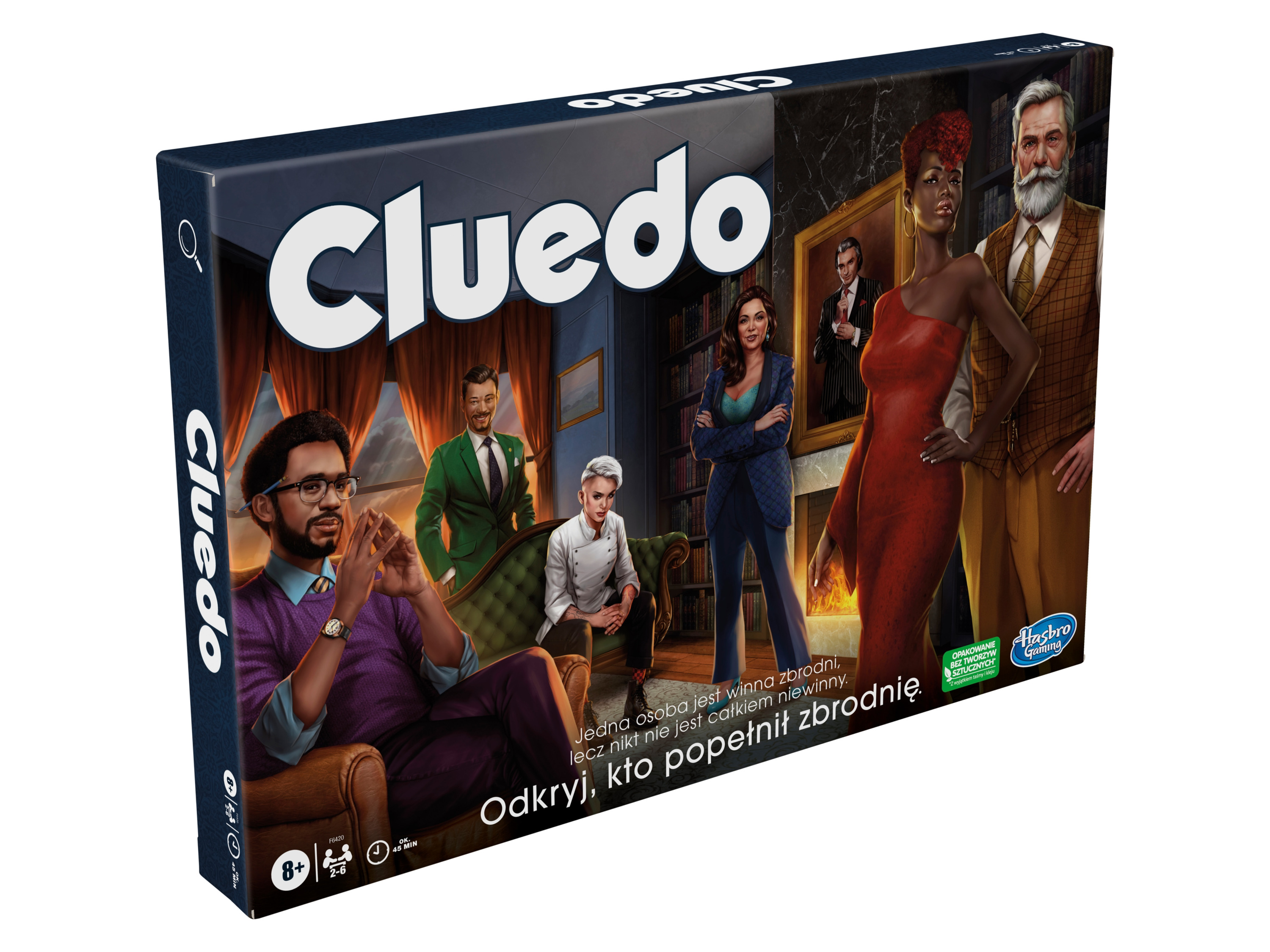 Hasbro Gry Sylwestrowe Cluedo Classic Refresh