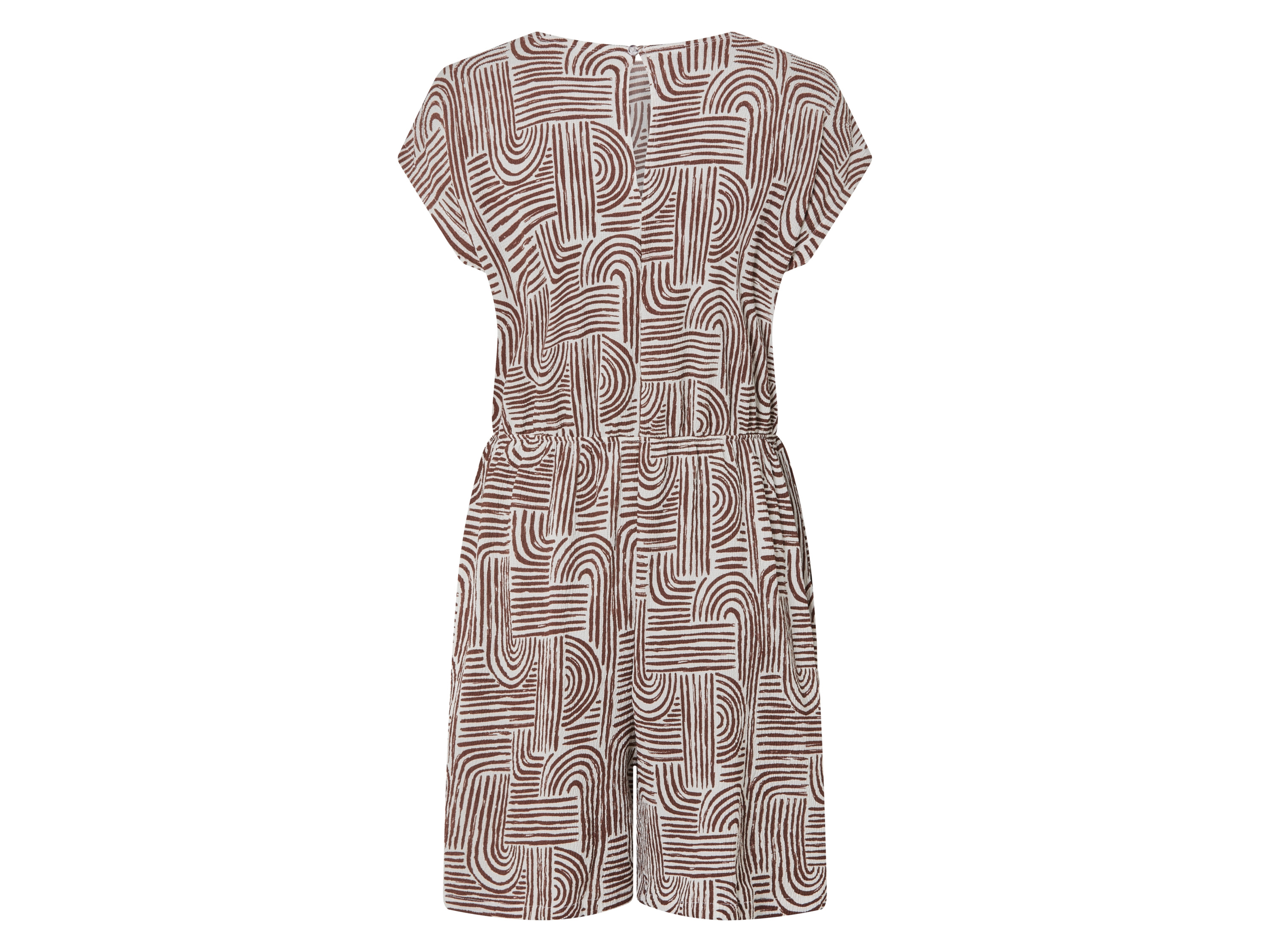 esmara Kombinezon damski Brązowy we wzory, L44/46