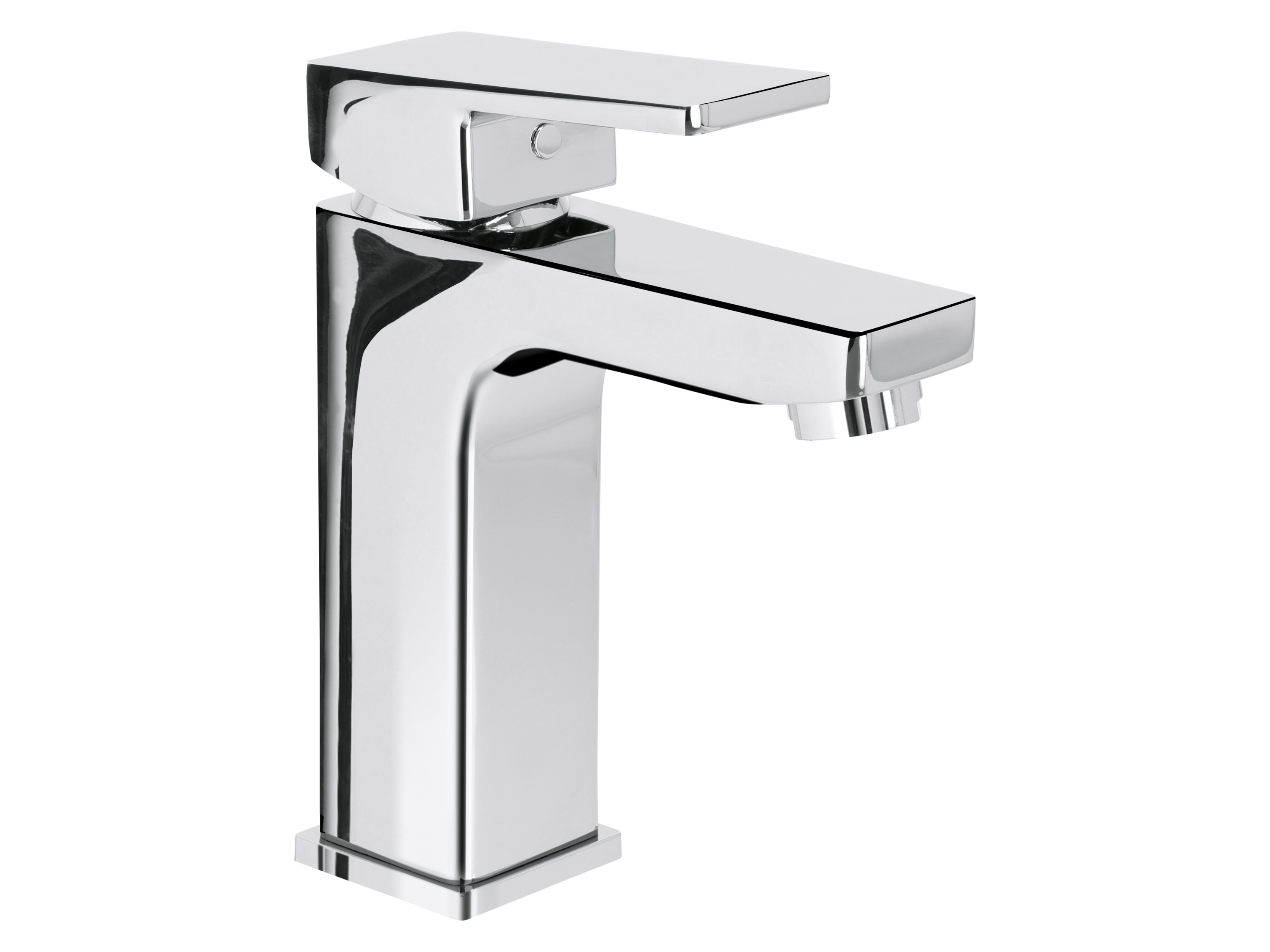 Livarno Bateria umywalkowa jednouchwytowa Czworokątny