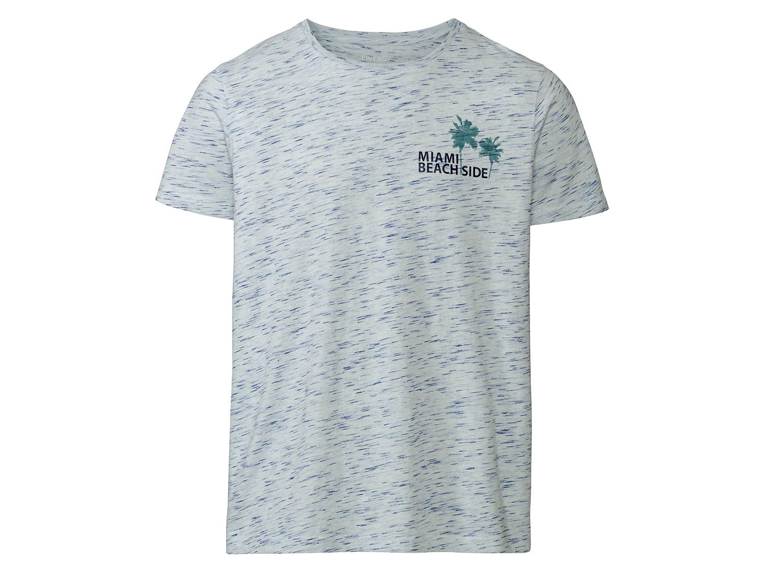 Livergy T-shirt męski Niebieski, XL 56/58