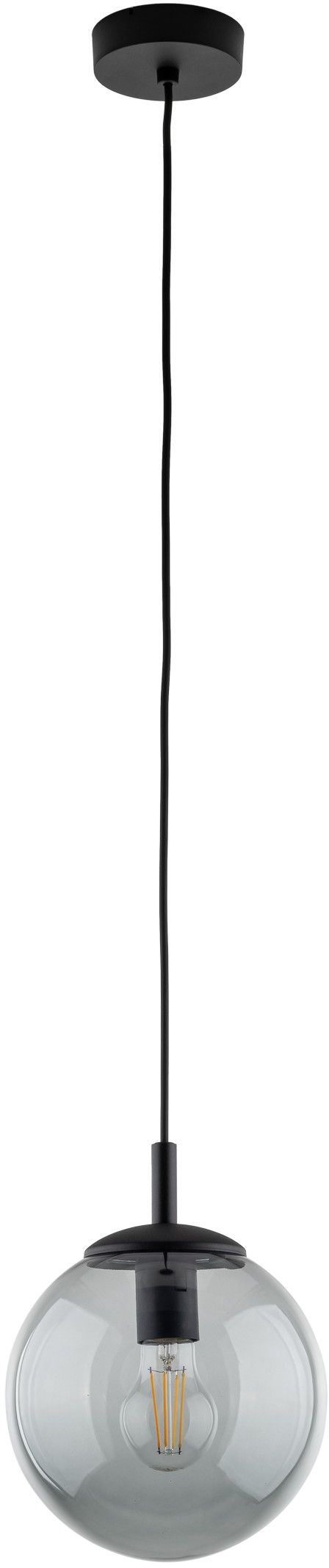 Darmowa Dostawa - Lampa wisząca 1x15 W czarny TK Lighting Esme 5379