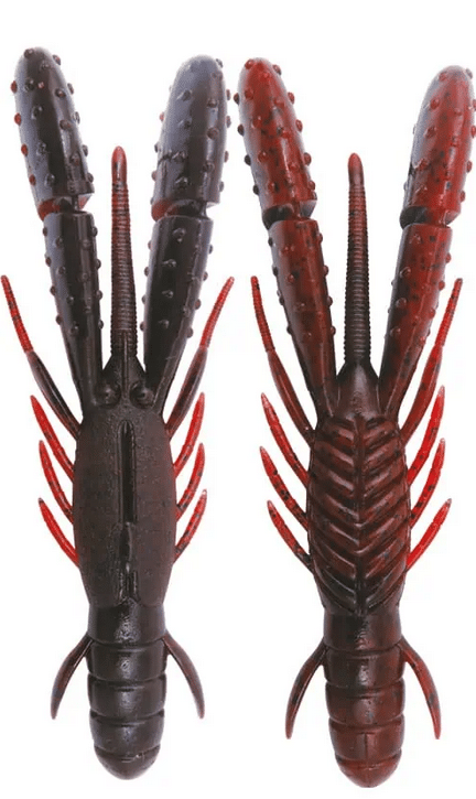 BottomUp Przynęta Bulls Hog Daddy 3,7" Red Craw #T225