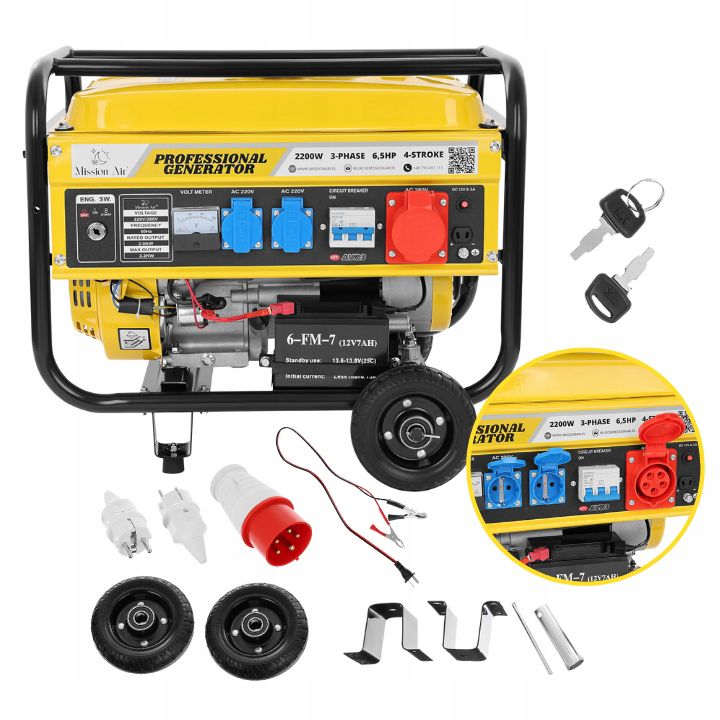 Agregat prądotwórczy Mission Air 2,2kW 1 szt