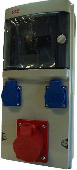 Rozdzielnica PCE Star natynkowa IP44 6-modułowa