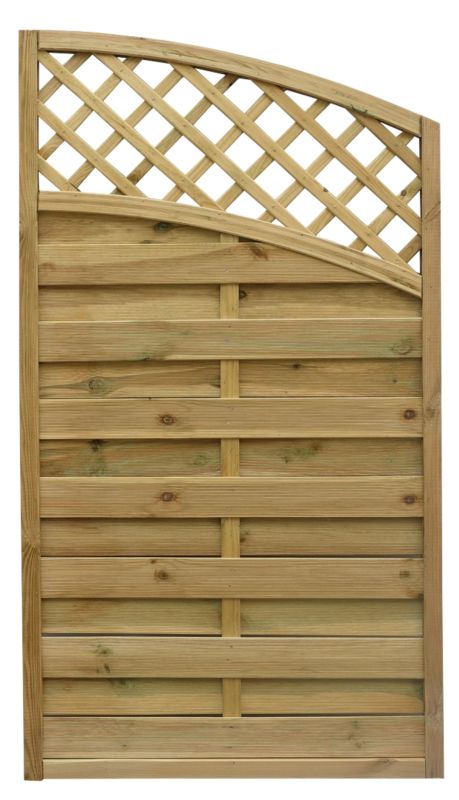 Płot "Olga" 2x łuk kończący Roma 90x160/140 cm 1szt.