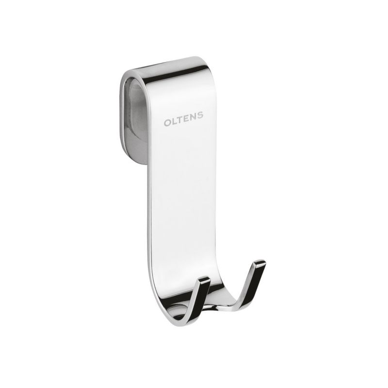 Wieszak na ręcznik Oltens Glomma chrom na szkło mosiądz 1 szt.