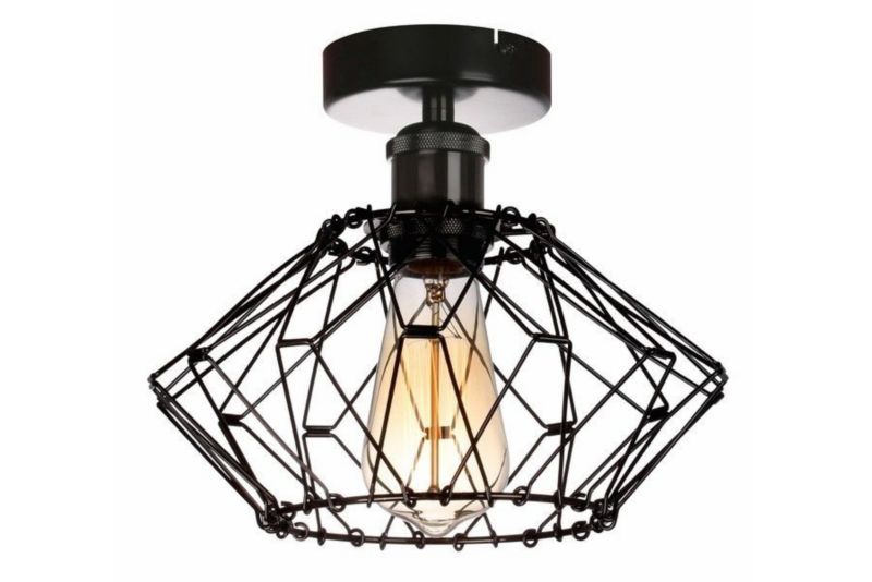 Lampa sufitowa wisząca Reality Cameleon 1818 czarna industrialna 1xE27 x 1 szt.