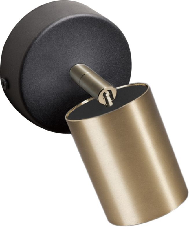 Oprawa sufitowa Nowodvorski Lighting Eye mosiądz-czarny 1 x GU10 x 10W IP20 wym: 8 x 7 cm - 1 szt.