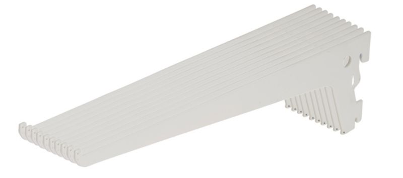 Wspornik pojedynczy Form Lony 40 cm biały 10 szt.