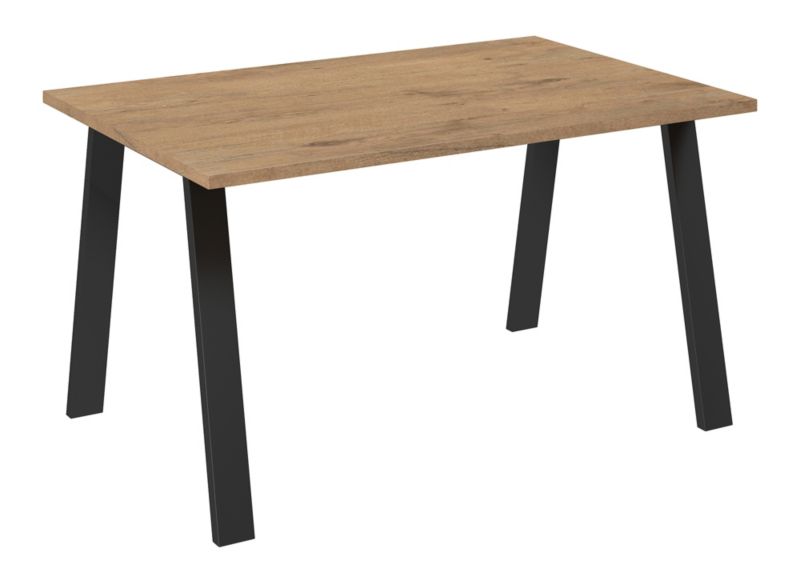 Stół do jadalni metalowe nogi Bonni Kleo 138x90 Dąb Lancelot 1 szt.