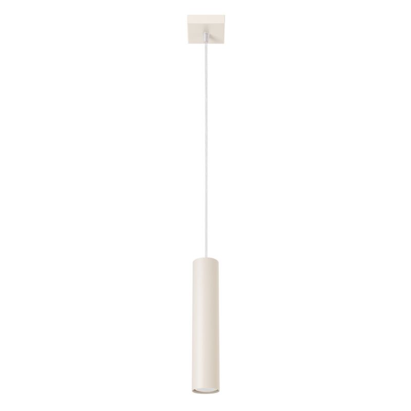 Lampa wisząca Sollux Lighting Lagos 4672 beżowa nowoczesna 1xGU10 x 1 szt.