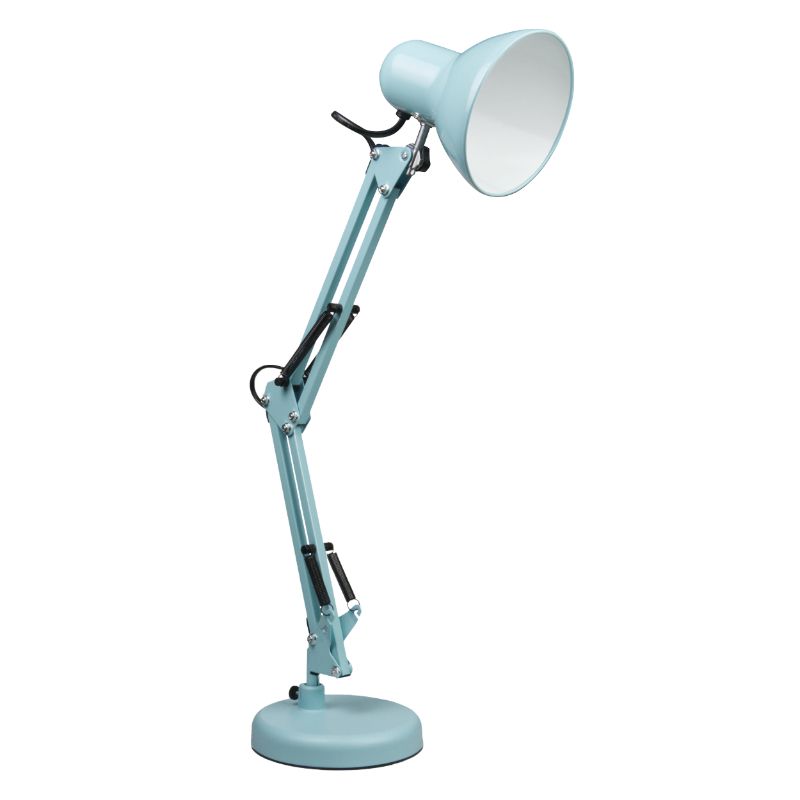 Lampka biurkowa składana, DPM, niebieska, 1 szt