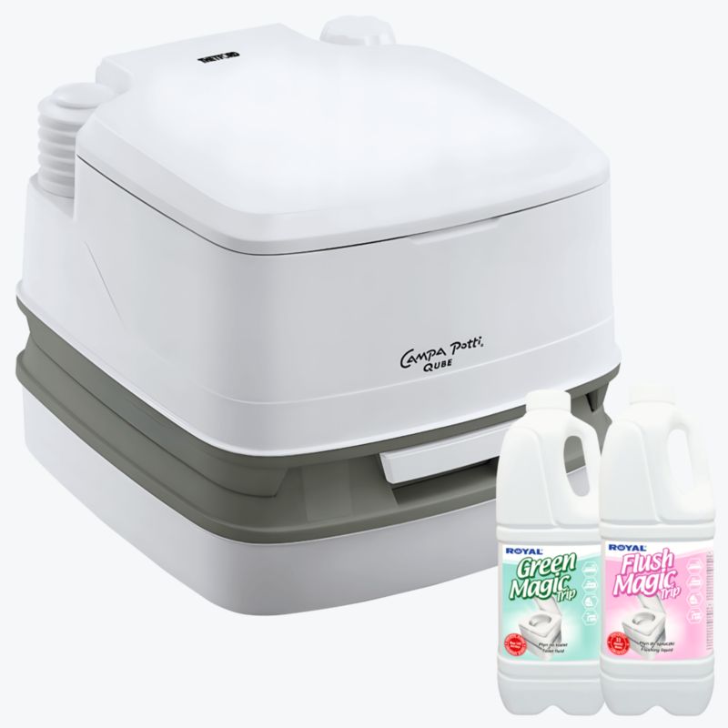 Toaleta turystyczna MT 12L THETFORD + Green Magic Trip i Flush Magic Trip 1szt.
