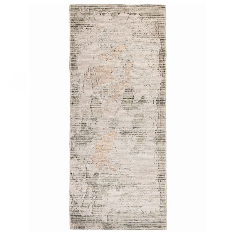 Dywan chodnik wełniany Sahara e-floor 80x200 cm abstrakcyjny vintage beżowy 1 szt