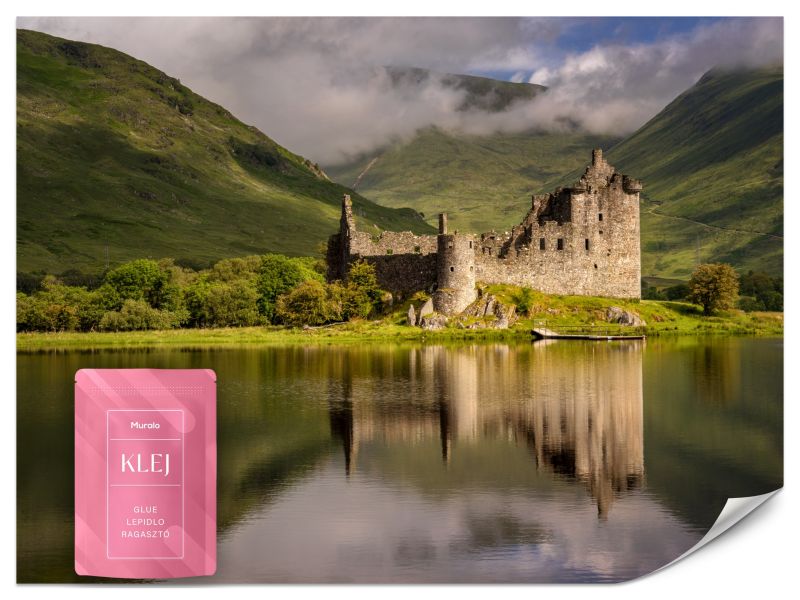 Fototapeta Muralo Zamek Krajobraz Górski 450x315 cm 1szt.