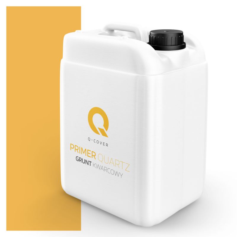 Grunt Kwarcowy pod Tynk Silikonowy Q-Cover Żółty intensywny F636 7.5KG