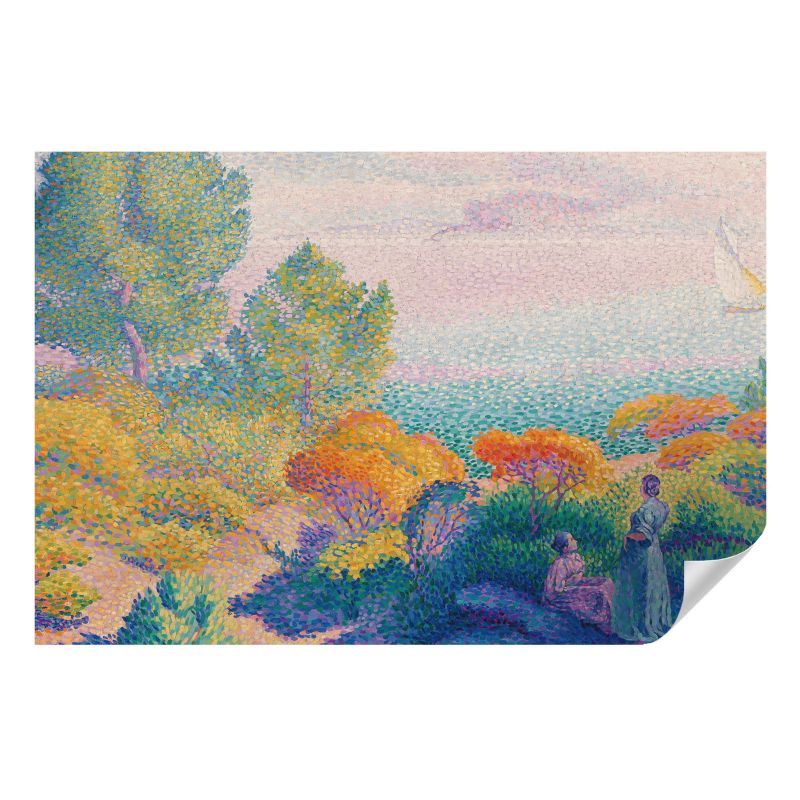 Tapeta samoprzylepna Wallfluent 104x70 cm Nadmorski pejzaż Dla Miłośników Impresjonizmu I Sztuki Krajobrazu 1 szt.