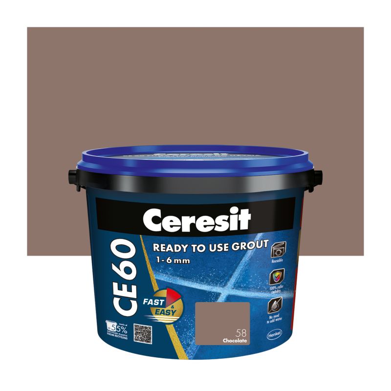 Fuga gotowa Ceresit CE60 czekolada 2 kg