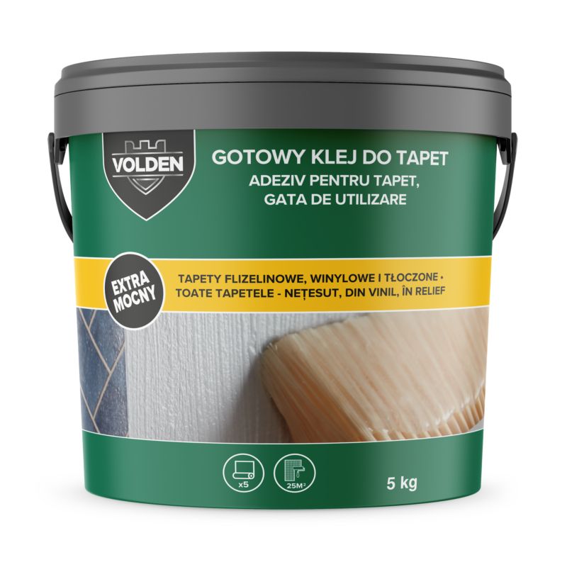Klej do tapet Volden uniwersalna gotowa masa 5 kg