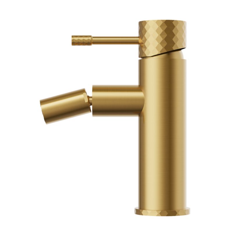 Bateria bidetowa Granitan glami złota szczotkowana 1 szt.