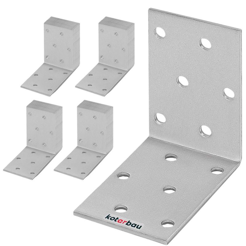 Kątownik łącznik KOTARBAU ciesielski 60x60x40 mm 50 szt.