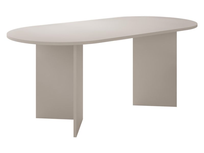 Stół owalny MIRJAN 24 Gelizo beż piaskowy 1 szt.