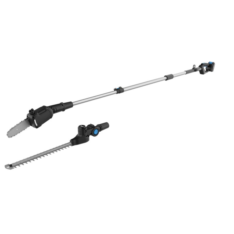 Nożyce akumulatorowe do żywopłotu Mac Allister z podkrzesywarką