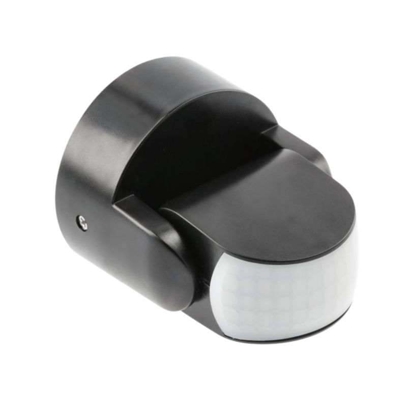 Czujnik Ruchu PIR GTV CR-9 Mini 1200W Zasięg 12 m 180 Stopni Podczerwień 1 Szt