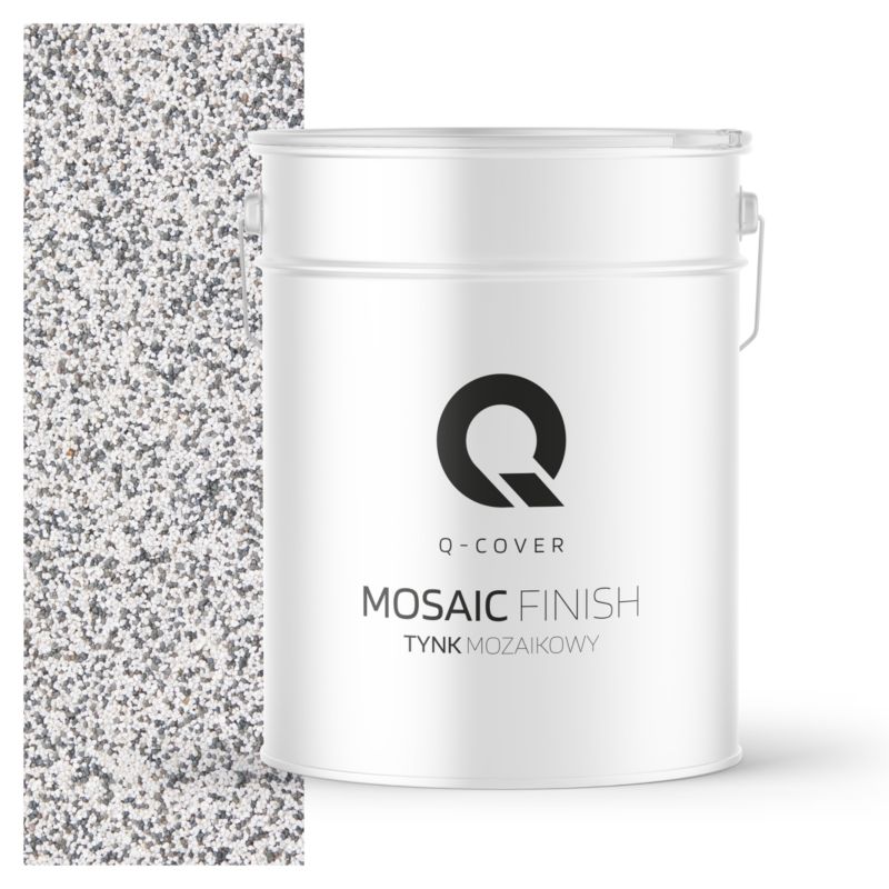 Tynk Mozaikowy Q-Cover Szary jasny M21 12.5KG