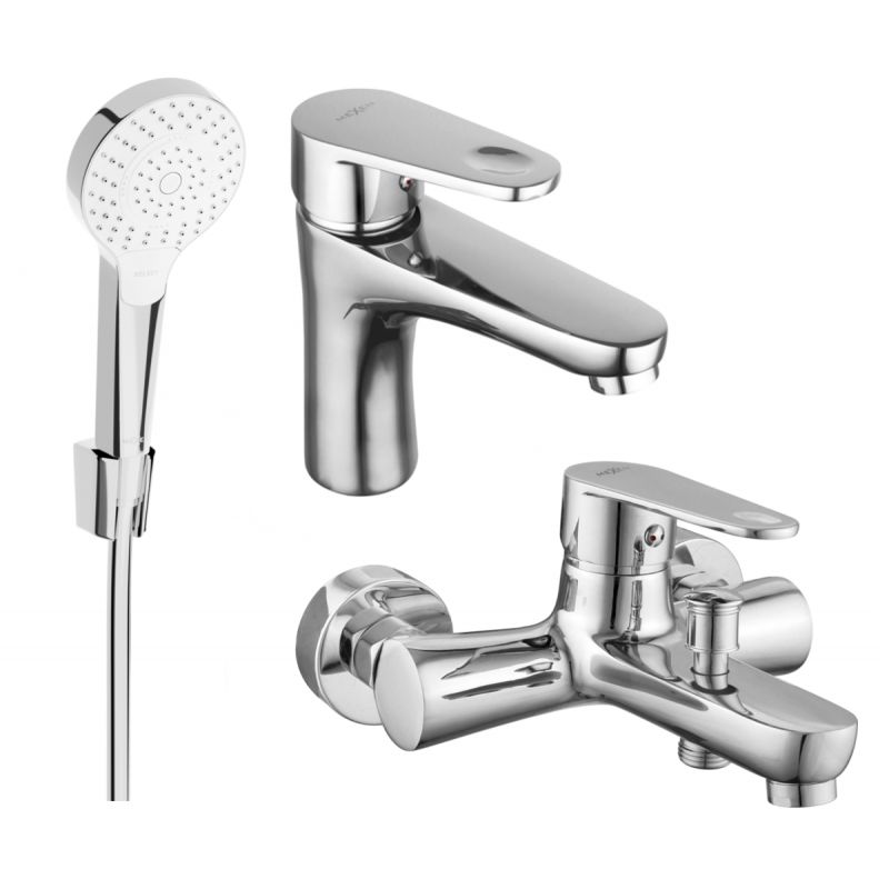 Zestaw wannowy Mexen Kama chrom 72503R05-00 1 szt.