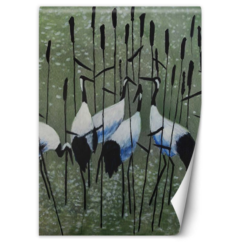 Fototapeta Feeby Czaple na łące 150x210 1 szt