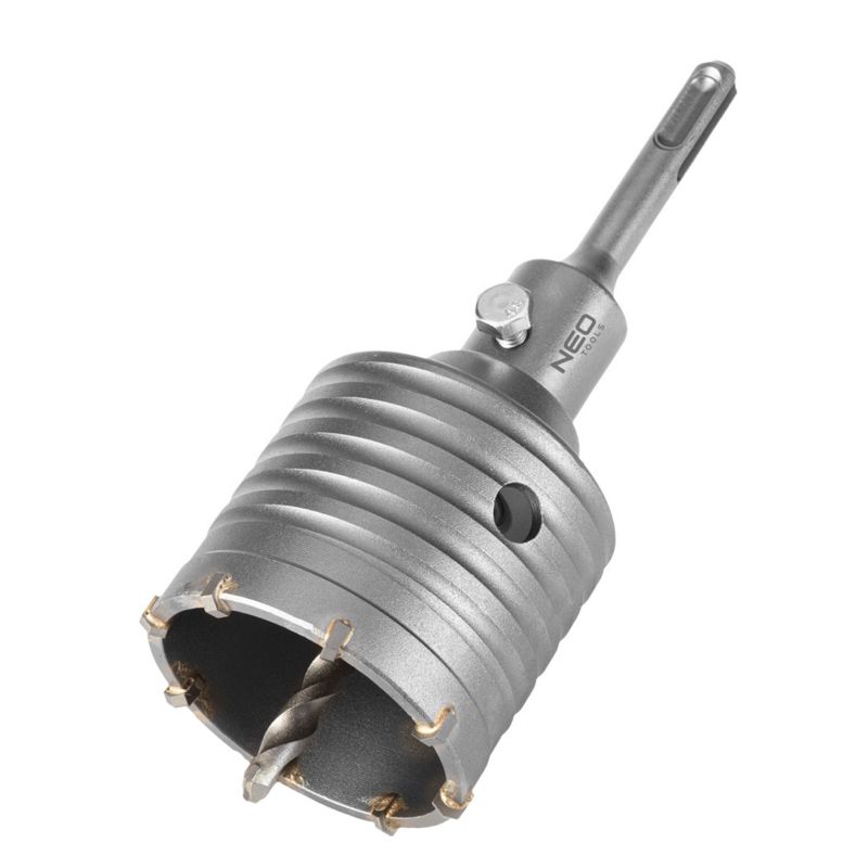 Otwornica widiowa NEO TOOLS 65mm z adapterem SDS+ oraz wiertłem pilotującym 1 szt