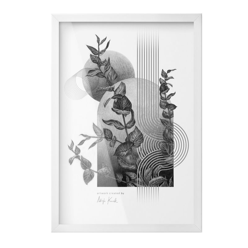 Antyrama ArtPrintCave 40x60 cm Biała ramka Elegancka 1szt.