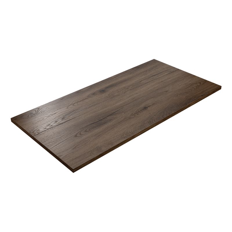 Blat do biurka KOLM prostokątny 138 x 68 cm Dąb Czekoladowy 1szt.
