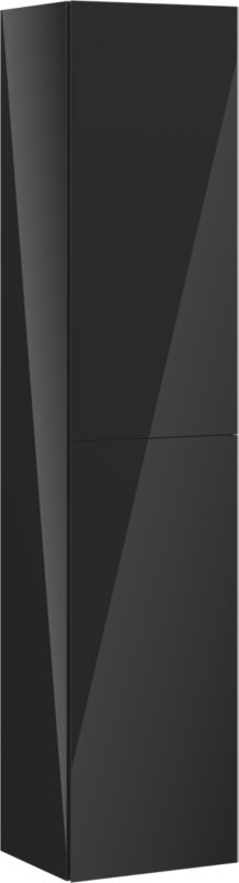 Słupek łazienkowy Mexen Orio czarny połysk 35x160 cm 2 drzwi 1 szt.