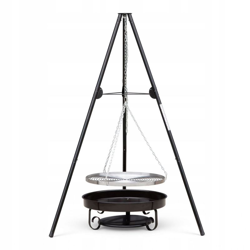 Grill węglowy wahadłowy Landmann palnisko trójnóg ruszt 1szt.